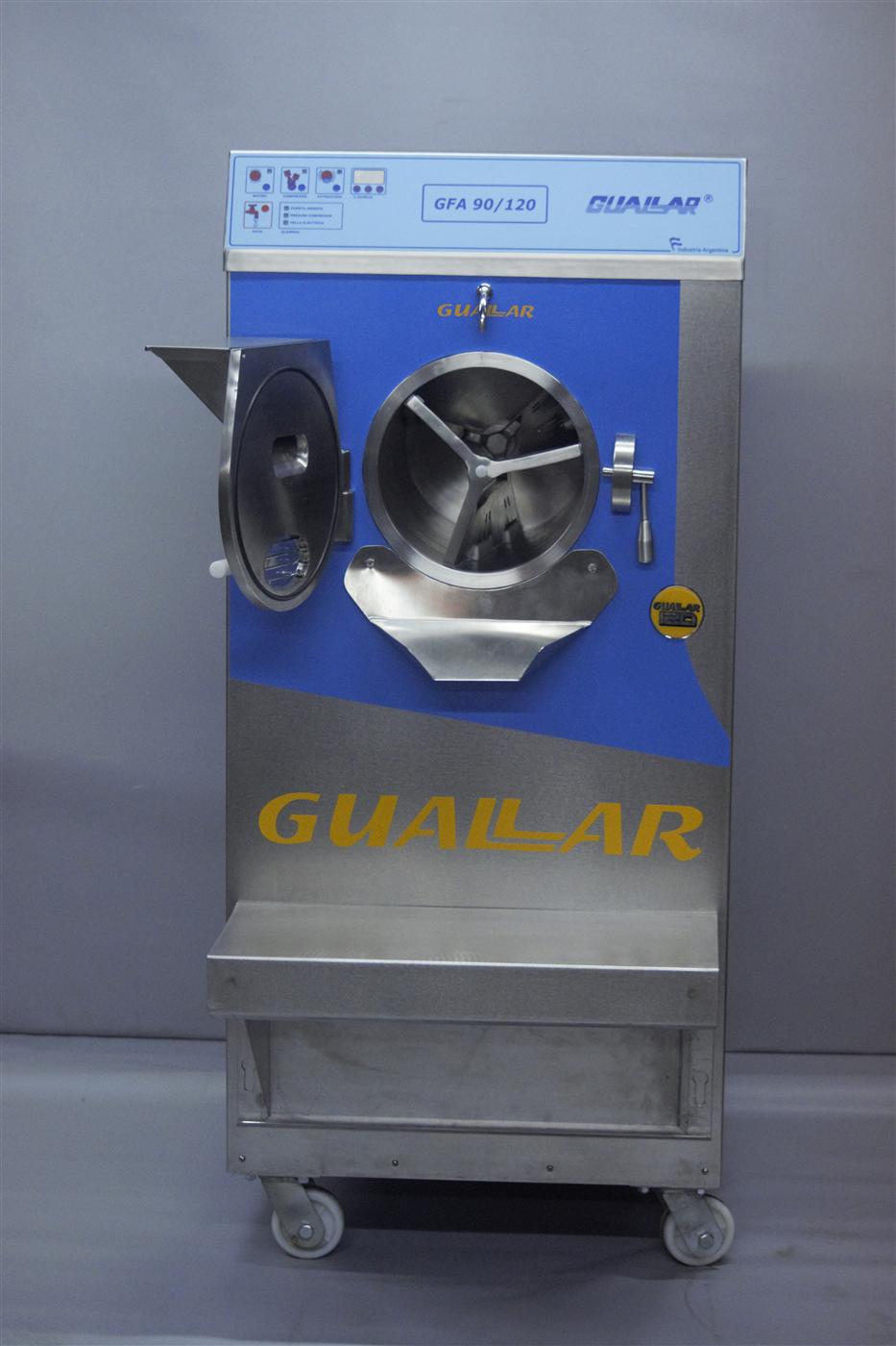 Fabricadora de helados Guallar, consola de control
